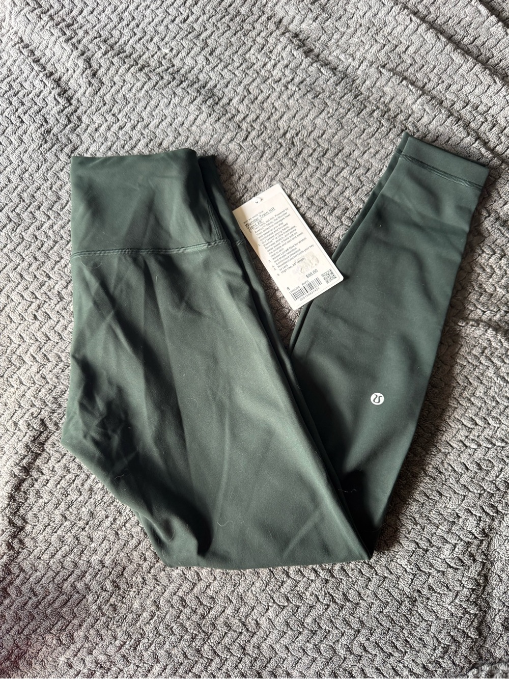 lululemon athletica Dark Green High-Rise Leggings